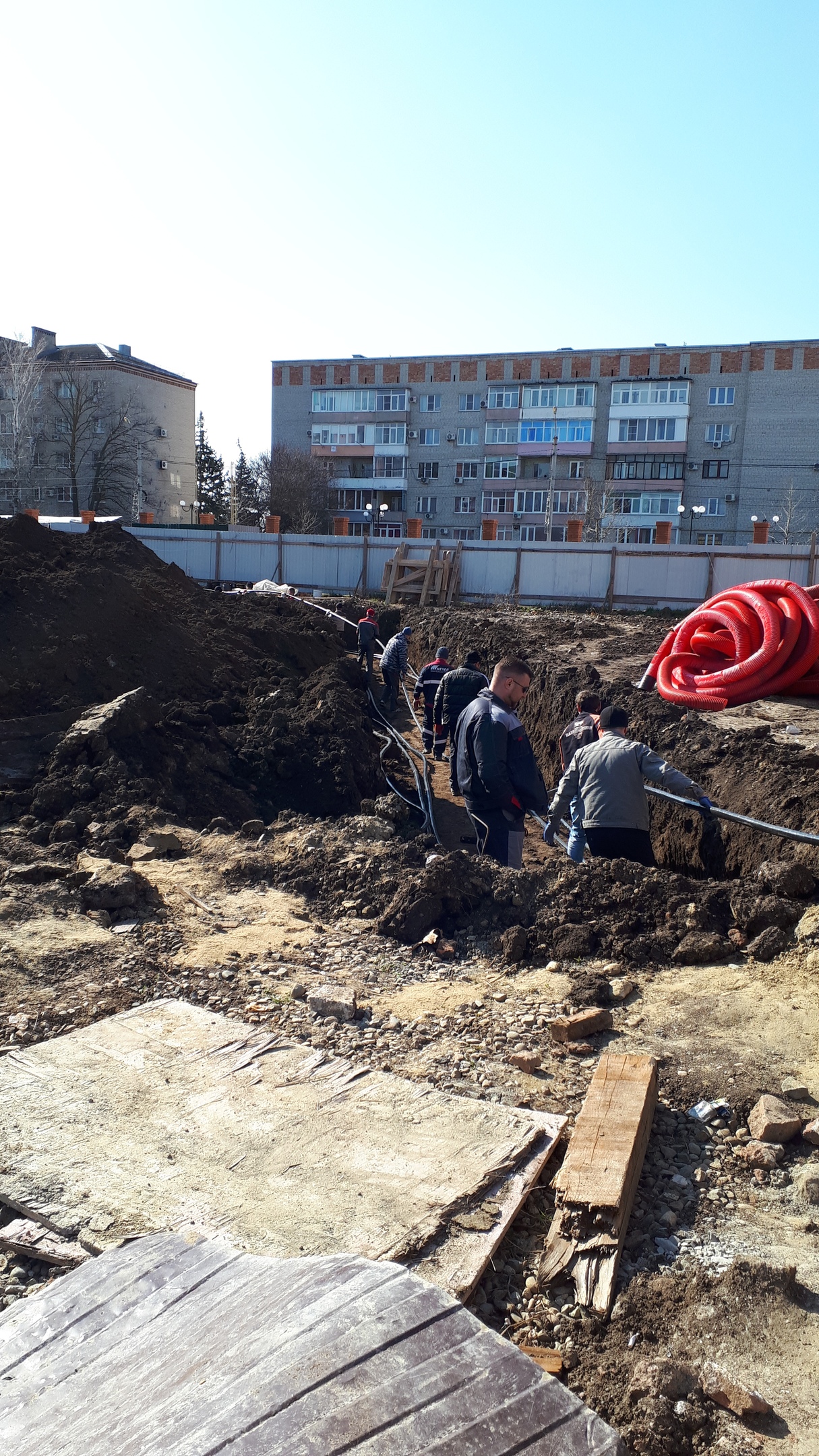 Прокладка кабеля