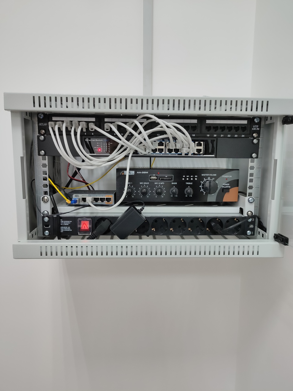 Коммутационный шкаф 19"