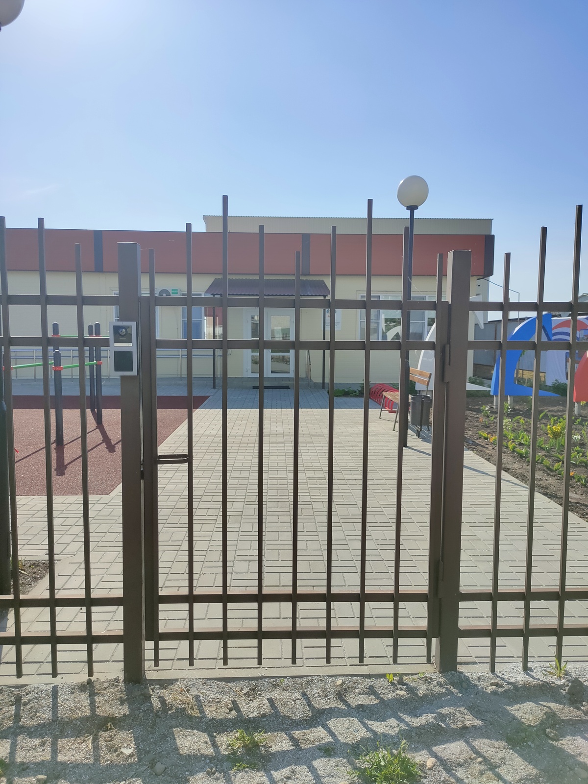 Домофон на калитке